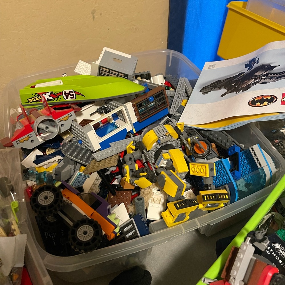 These are all loose Lego that were some sets in great condition there